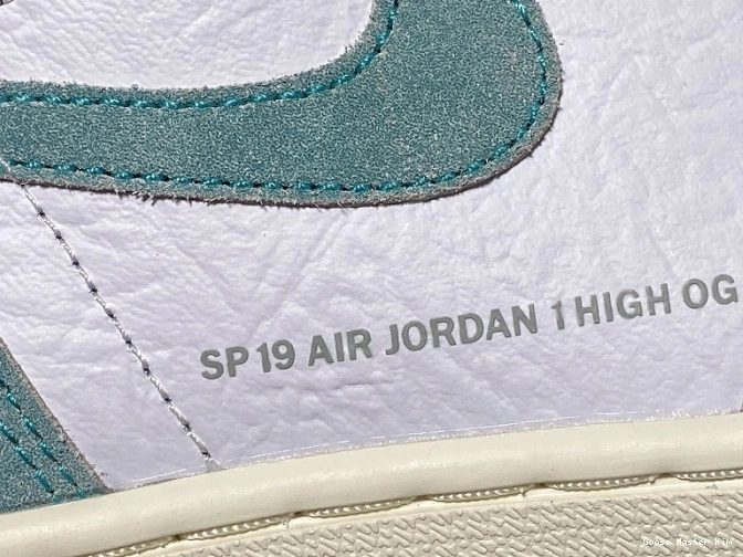 Retro 555088-311 Jordan 1 Green Air OG High Turbo 0801